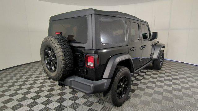 used 2022 Jeep Wrangler Unlimited car, priced at $25,488