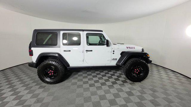 used 2020 Jeep Wrangler Unlimited car, priced at $21,388