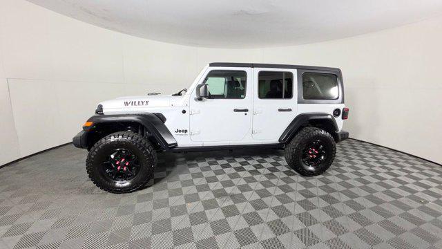 used 2020 Jeep Wrangler Unlimited car, priced at $21,388