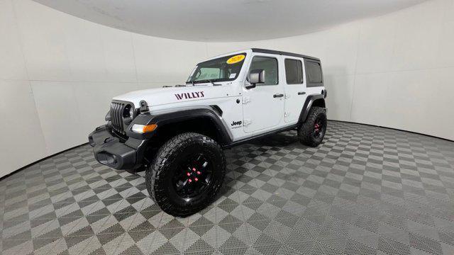 used 2020 Jeep Wrangler Unlimited car, priced at $21,388