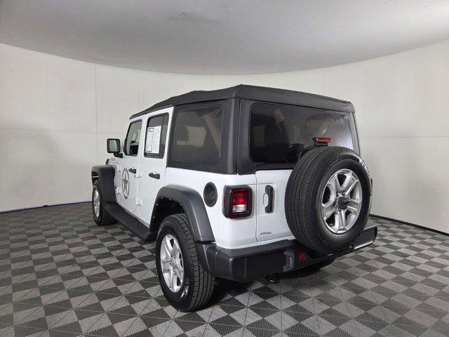 used 2021 Jeep Wrangler Unlimited car, priced at $23,488