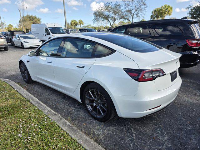 used 2023 Tesla Model 3 car, priced at $21,555