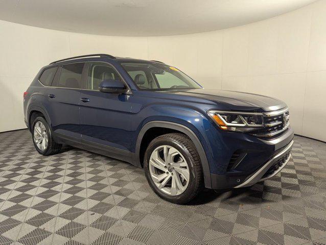 used 2022 Volkswagen Atlas car, priced at $17,488