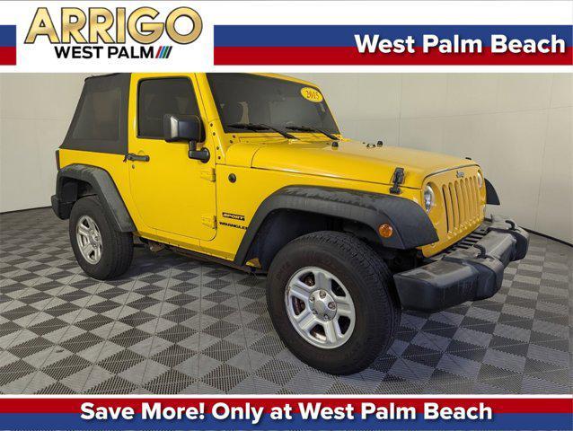 used 2015 Jeep Wrangler car, priced at $9,988