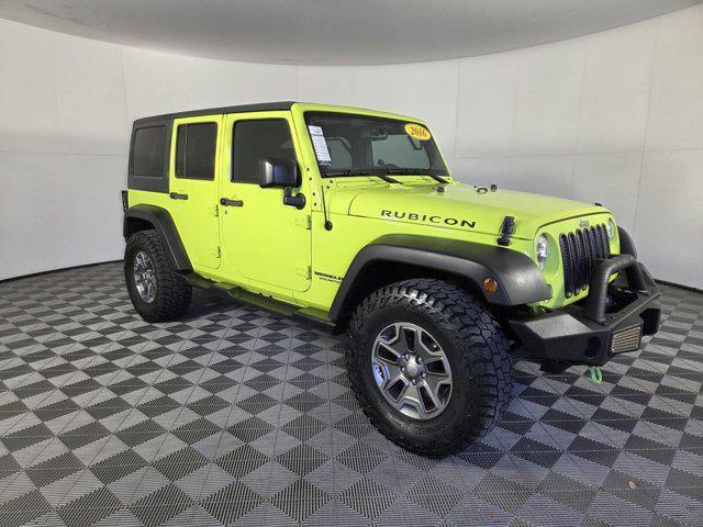 used 2016 Jeep Wrangler Unlimited car, priced at $21,988
