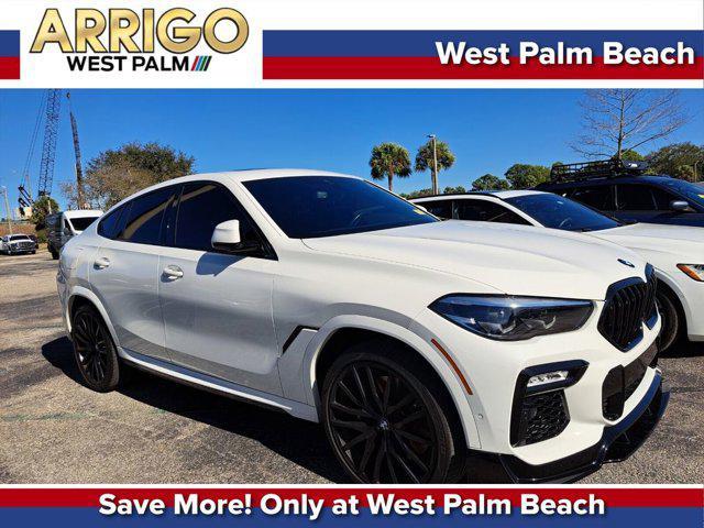 used 2020 BMW X6 car, priced at $35,000