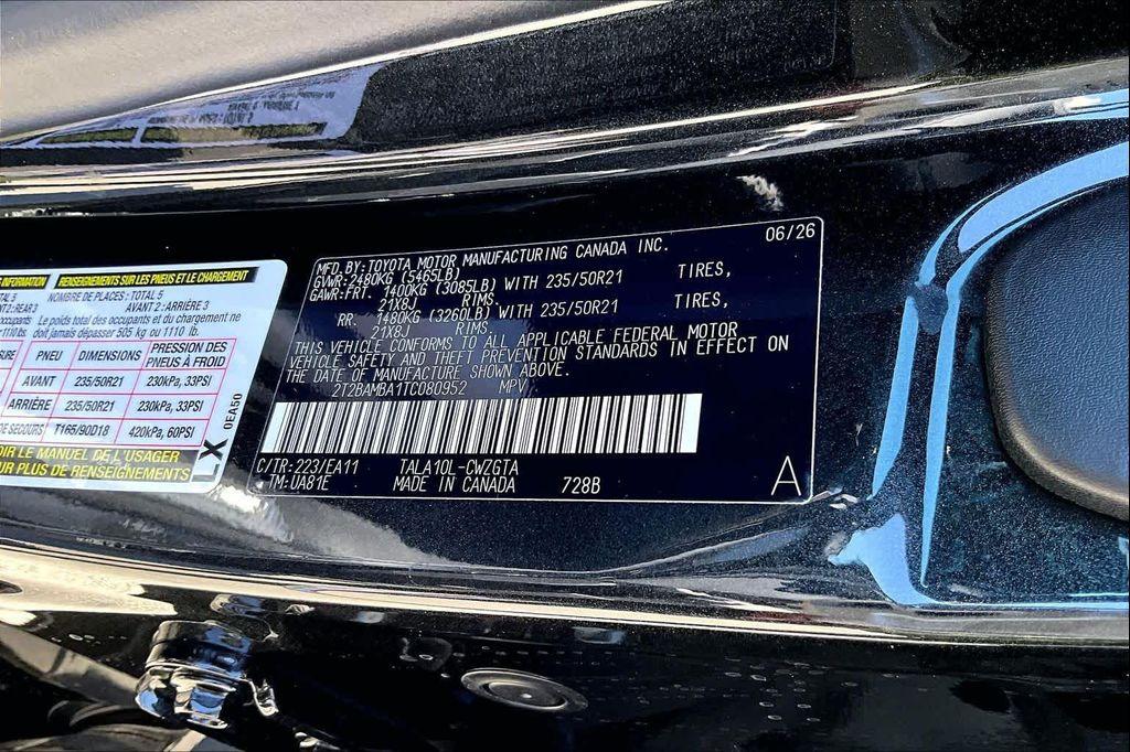 new 2026 Lexus RX 350 car, priced at $60,208