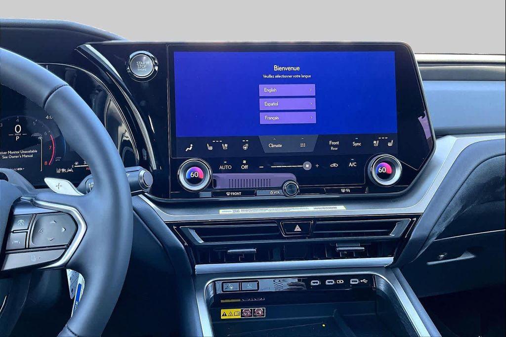 new 2026 Lexus TX 350 car, priced at $73,638