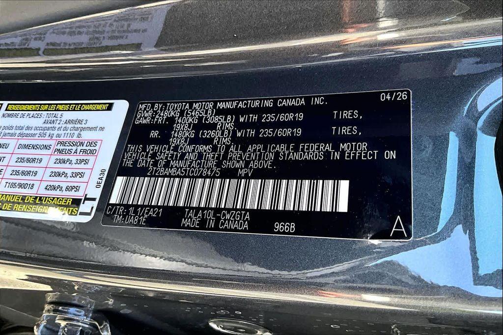 new 2026 Lexus RX 350 car, priced at $59,033