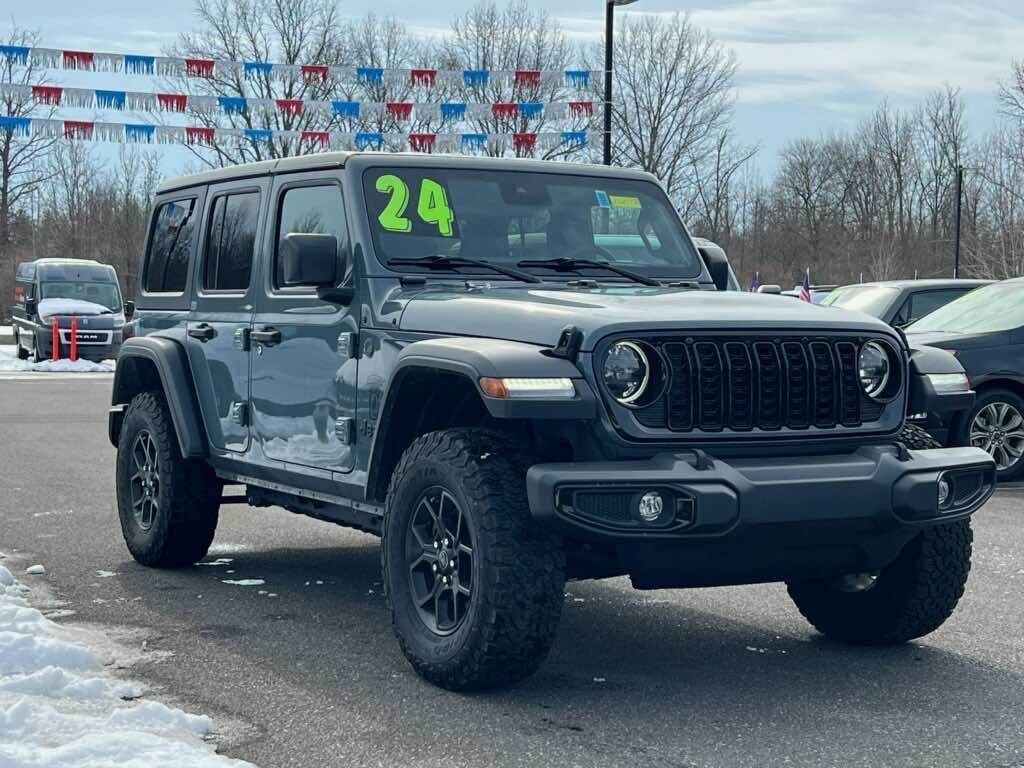 used 2024 Jeep Wrangler car, priced at $35,895