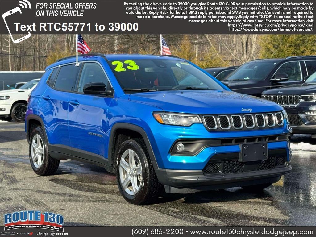 used 2023 Jeep Compass car, priced at $22,295