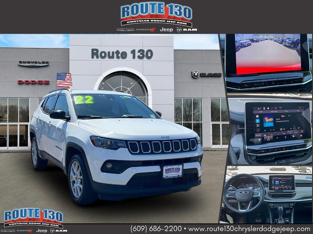 used 2022 Jeep Compass car, priced at $19,395