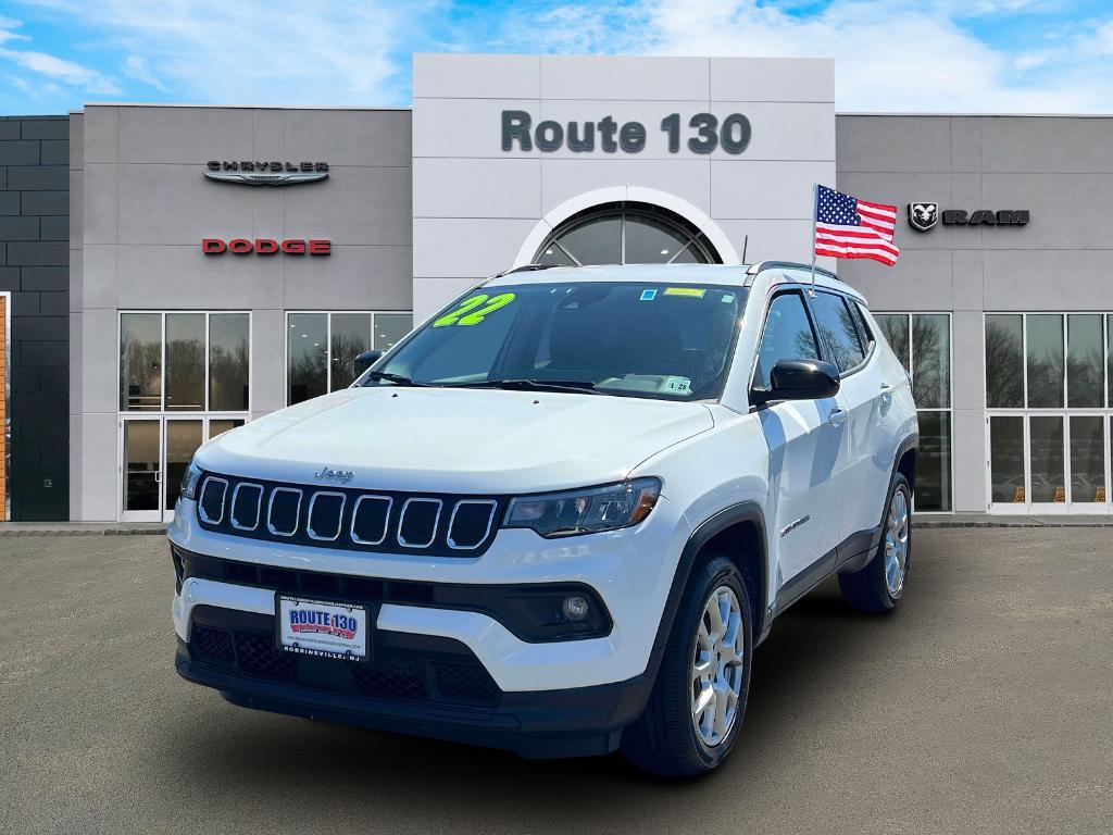 used 2022 Jeep Compass car, priced at $19,395