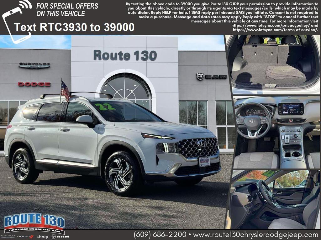 used 2022 Hyundai Santa Fe car, priced at $18,995