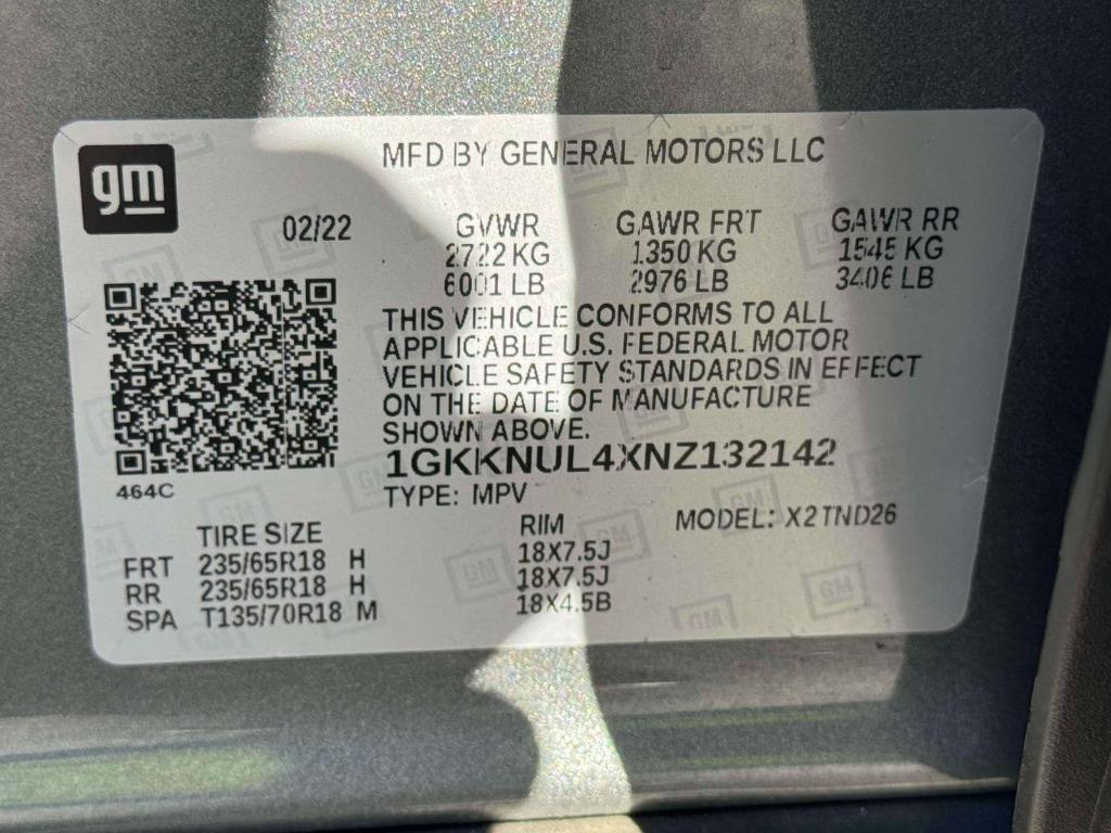 used 2022 GMC Acadia car, priced at $25,995