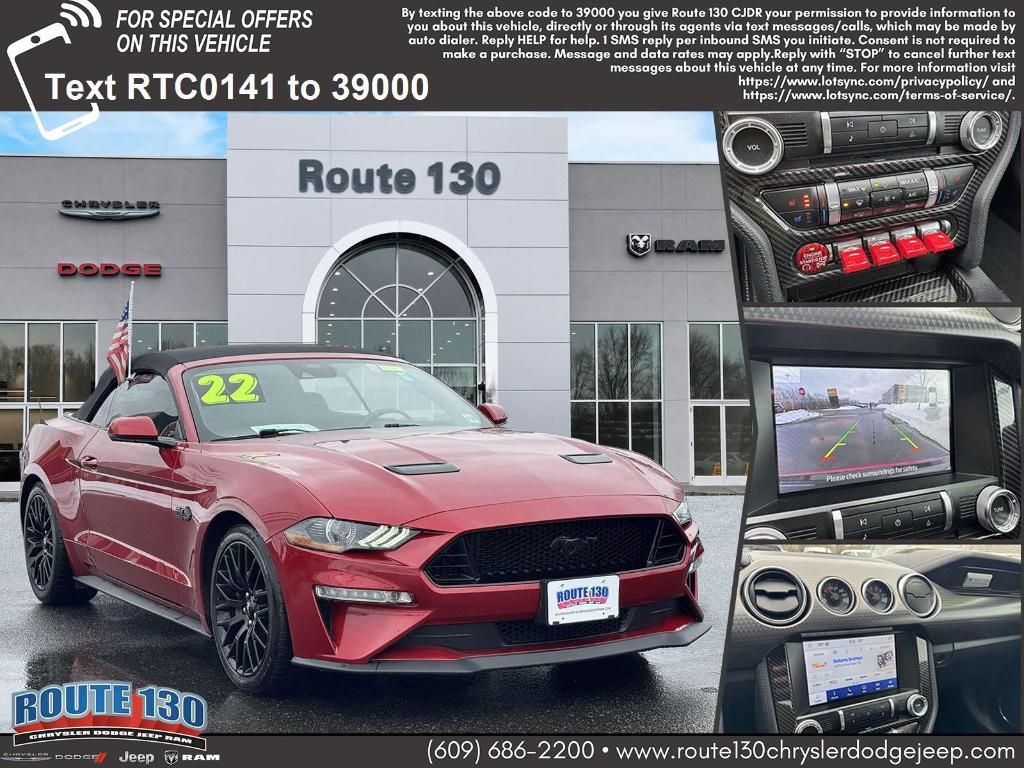 used 2022 Ford Mustang car, priced at $35,495