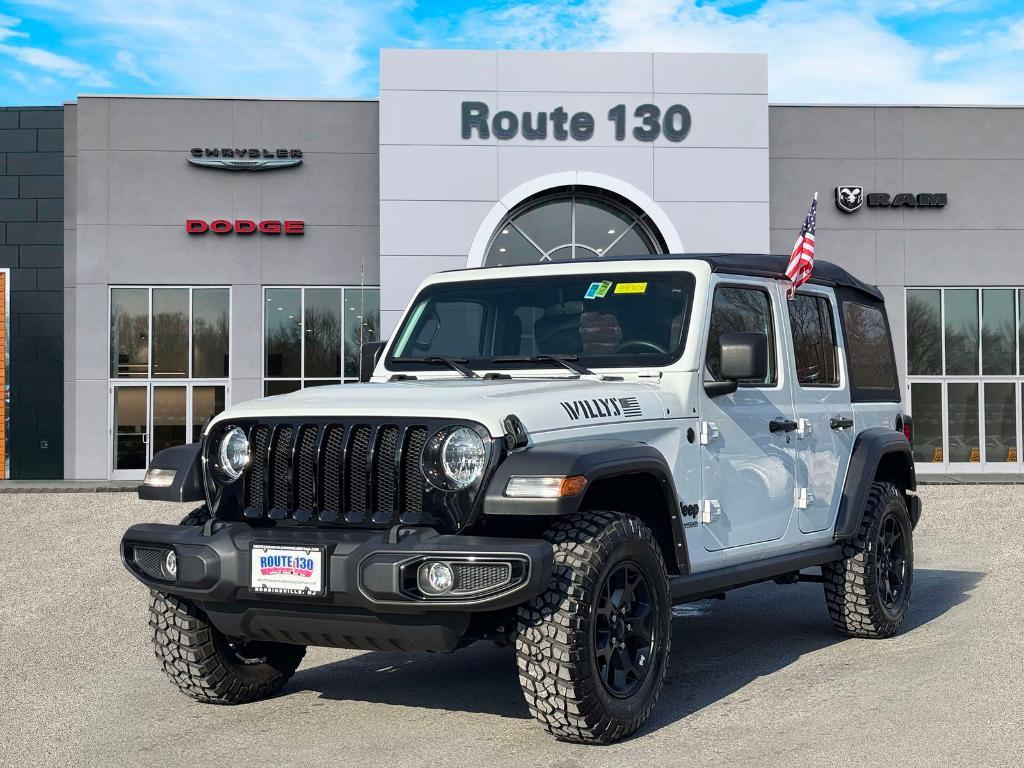 used 2021 Jeep Wrangler Unlimited car, priced at $24,695