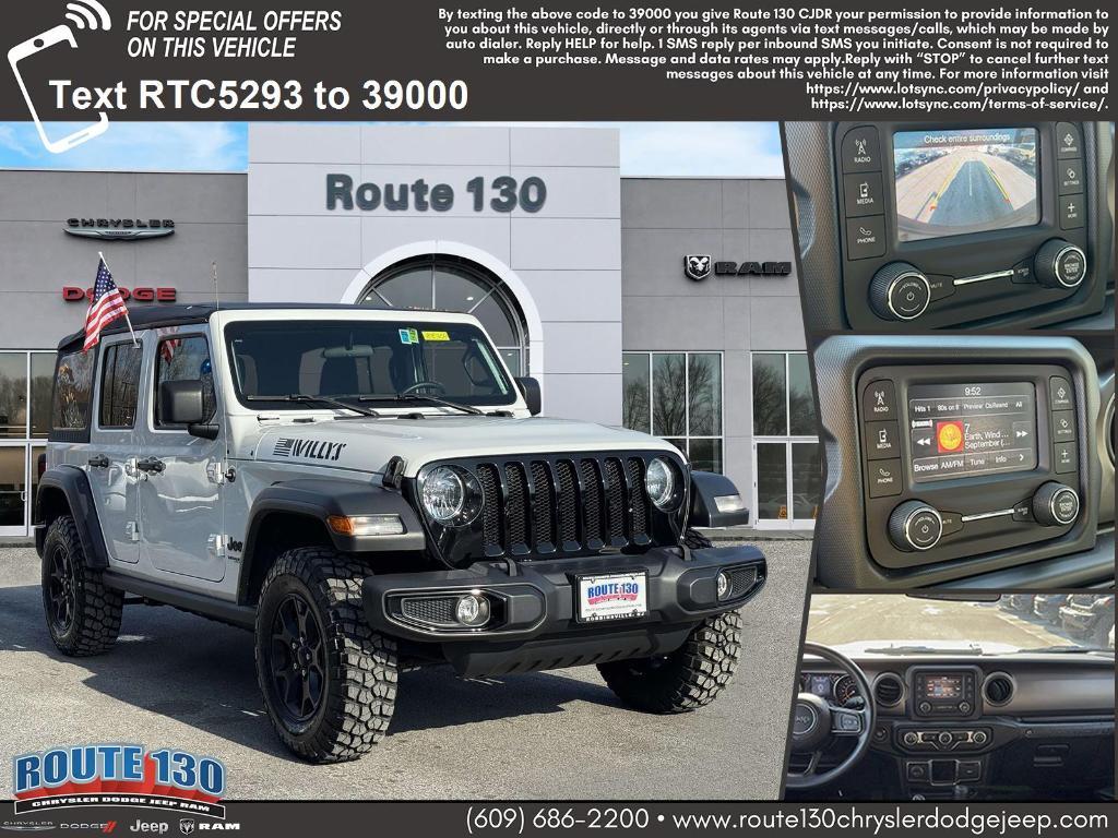 used 2021 Jeep Wrangler Unlimited car, priced at $24,695