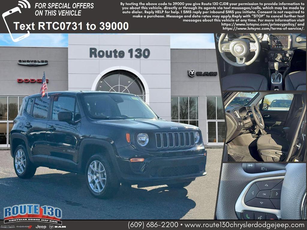 used 2023 Jeep Renegade car, priced at $15,795