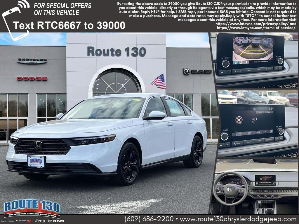 used 2023 Honda Accord car, priced at $22,995