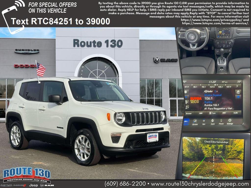 used 2023 Jeep Renegade car, priced at $16,795