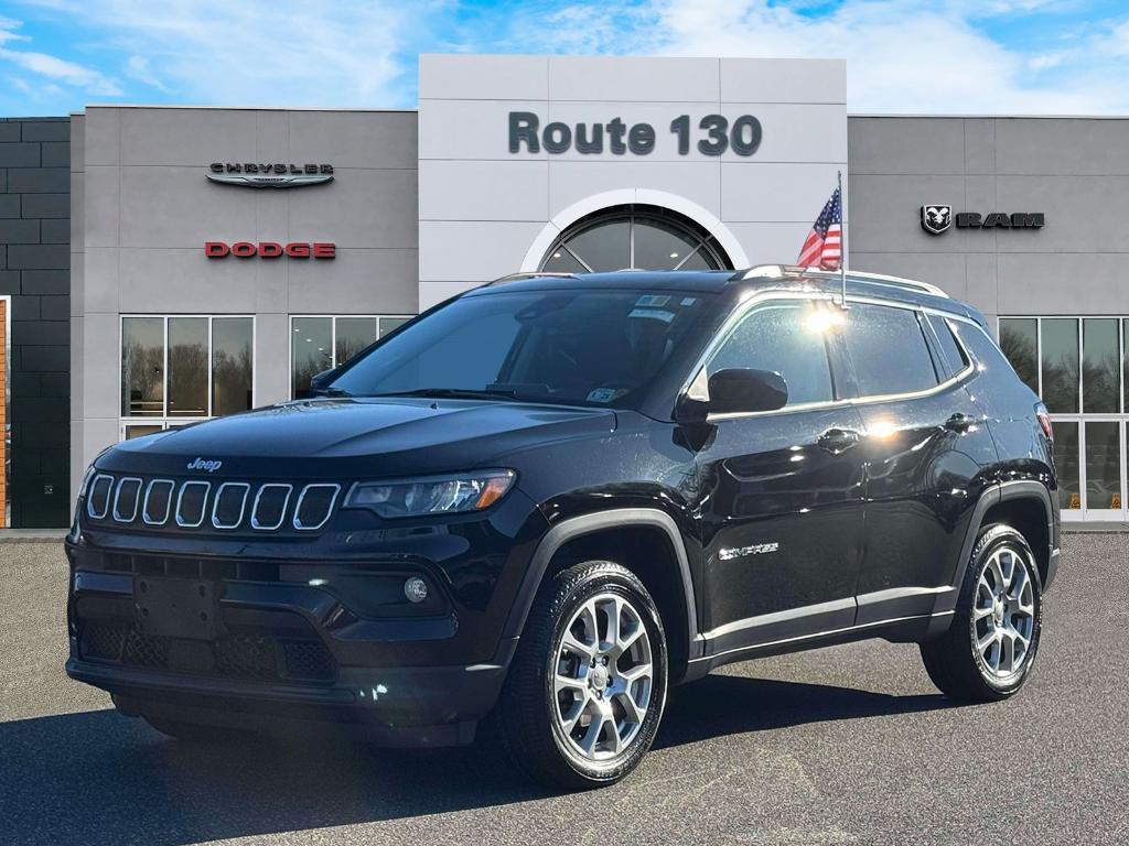 used 2022 Jeep Compass car, priced at $18,295