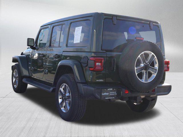 used 2021 Jeep Wrangler Unlimited car, priced at $27,645