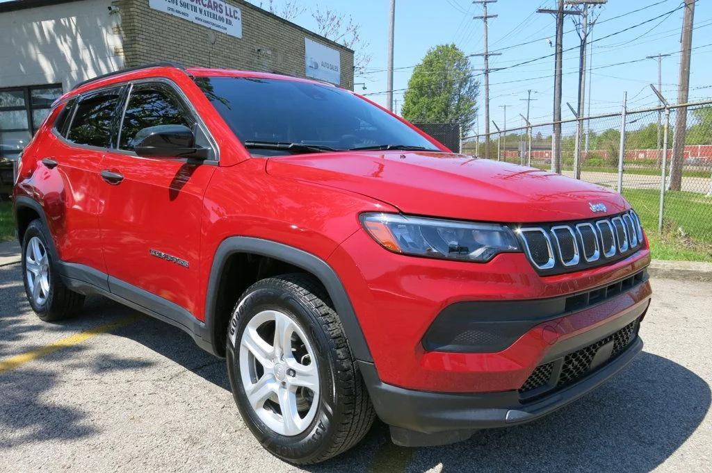 used 2024 Jeep Compass car, priced at $17,995