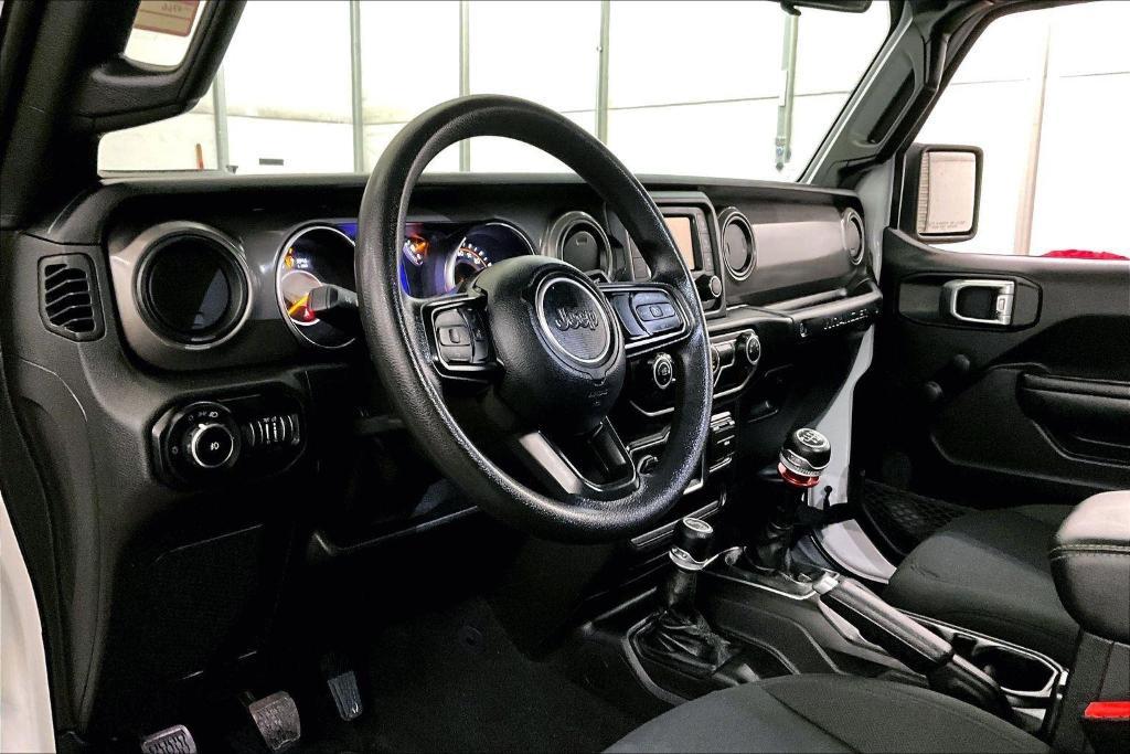 used 2021 Jeep Wrangler Unlimited car, priced at $16,588