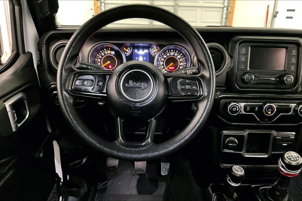 used 2021 Jeep Wrangler Unlimited car, priced at $16,588