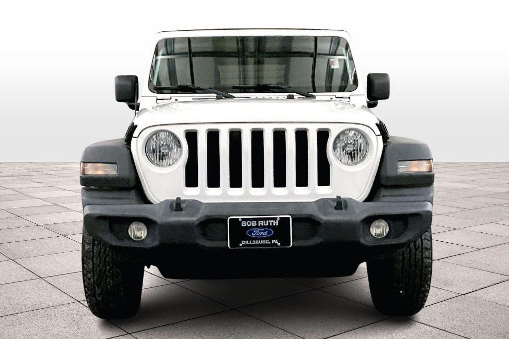 used 2021 Jeep Wrangler Unlimited car, priced at $16,588