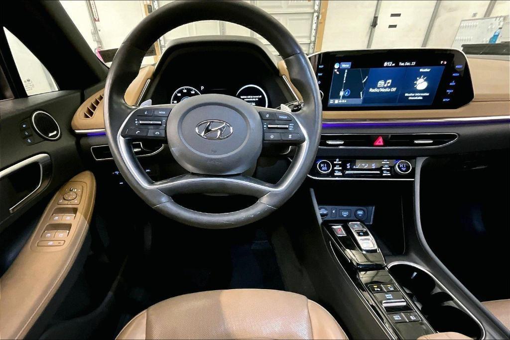 used 2021 Hyundai Sonata car, priced at $20,500