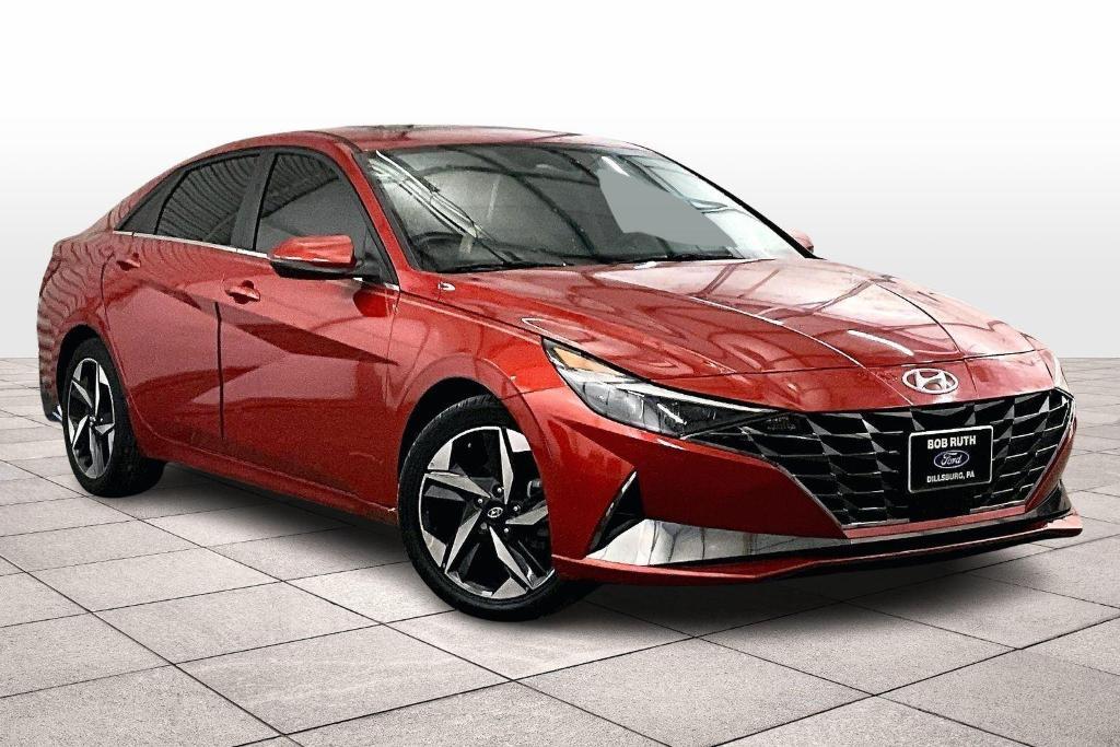 used 2021 Hyundai Elantra car, priced at $16,000