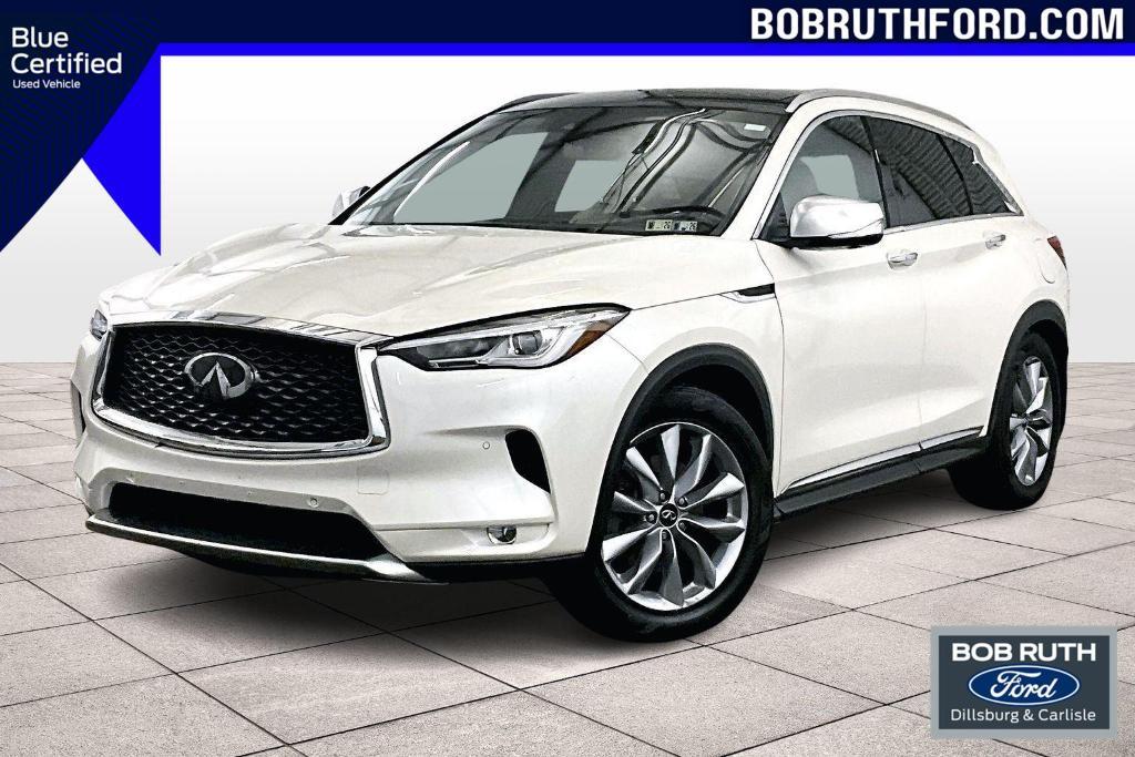 used 2021 INFINITI QX50 car, priced at $22,000