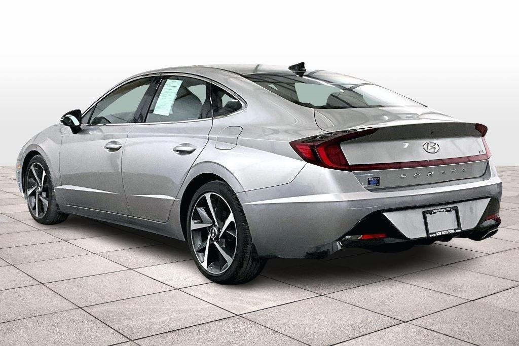 used 2021 Hyundai Sonata car, priced at $18,000