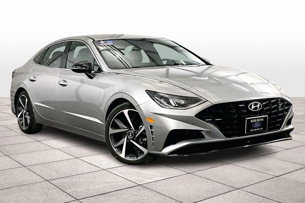 used 2021 Hyundai Sonata car, priced at $18,000