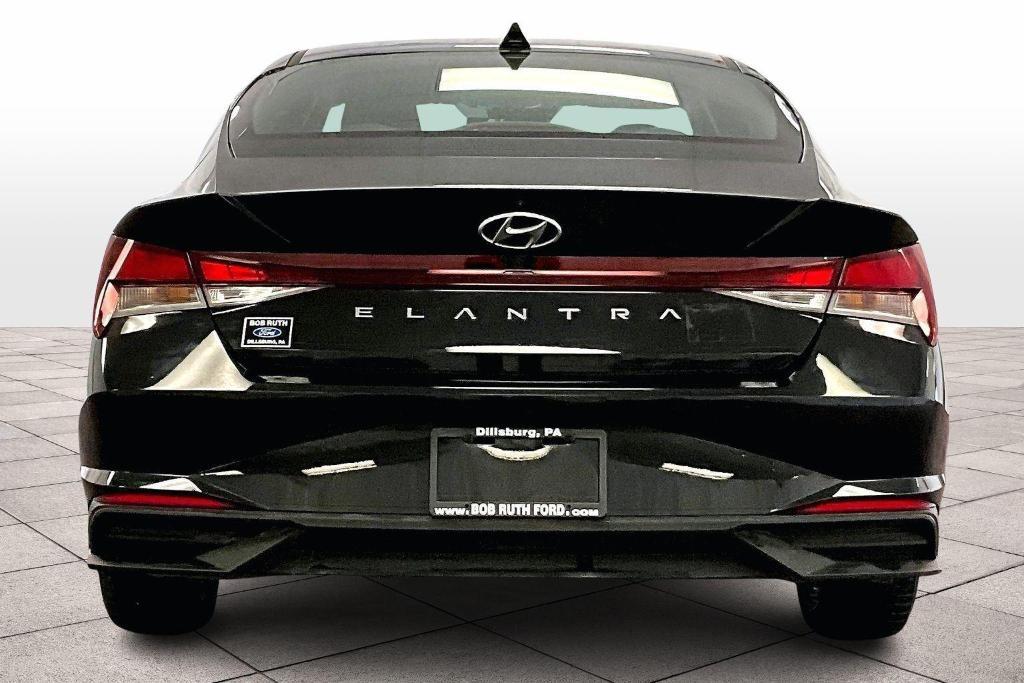 used 2022 Hyundai Elantra car, priced at $18,000