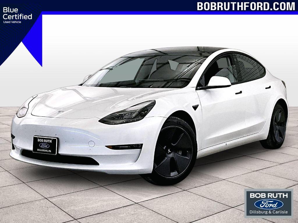 used 2023 Tesla Model 3 car, priced at $27,990