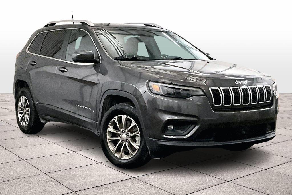 used 2021 Jeep Cherokee car, priced at $18,588