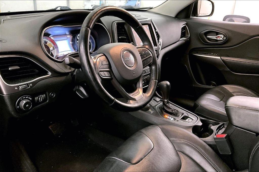 used 2021 Jeep Cherokee car, priced at $18,588