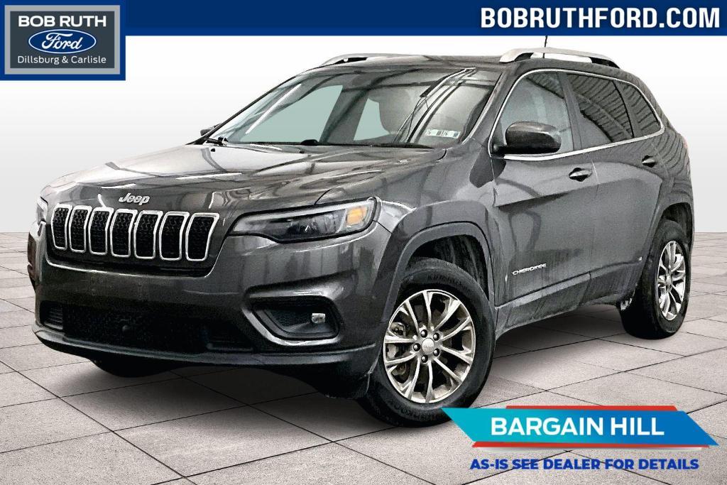 used 2021 Jeep Cherokee car, priced at $18,588