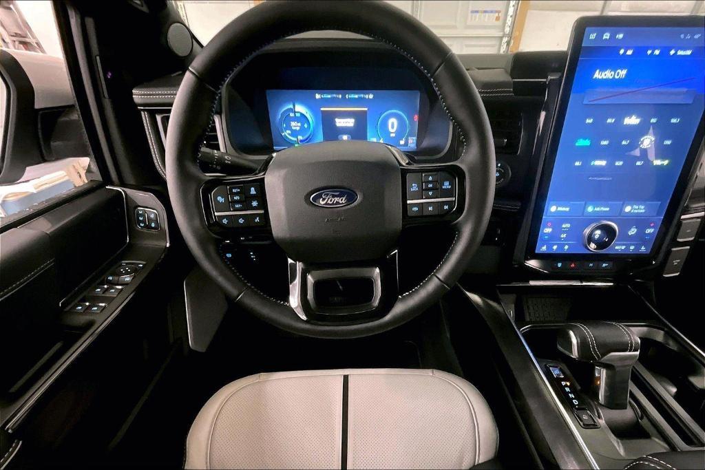 new 2025 Ford F-150 Lightning car, priced at $78,500