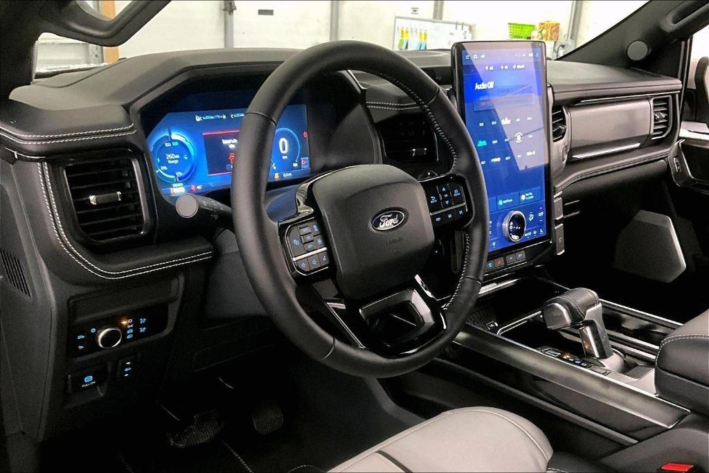 new 2025 Ford F-150 Lightning car, priced at $78,500