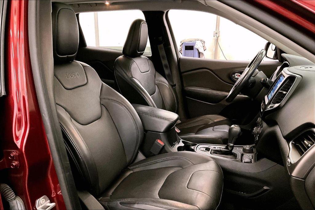 used 2021 Jeep Cherokee car, priced at $23,500