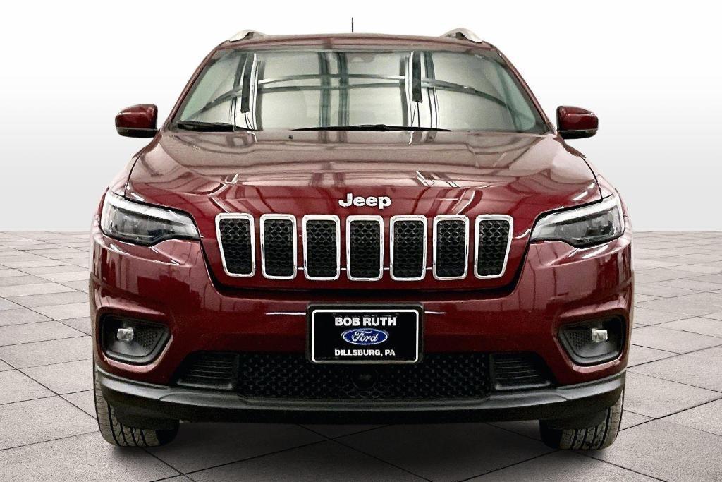 used 2021 Jeep Cherokee car, priced at $23,500