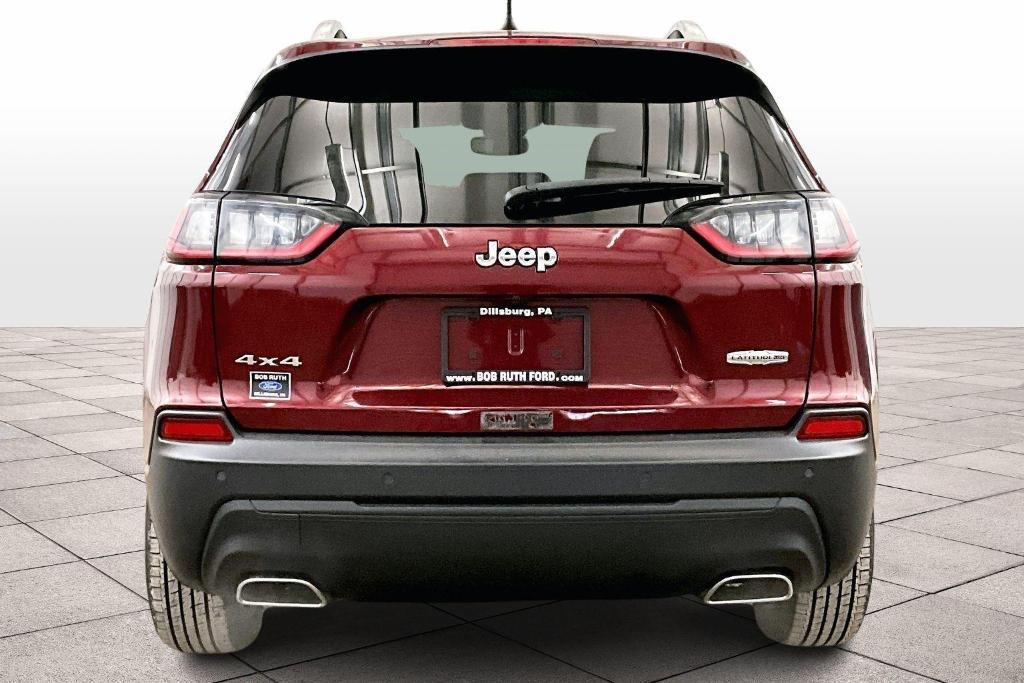 used 2021 Jeep Cherokee car, priced at $23,500