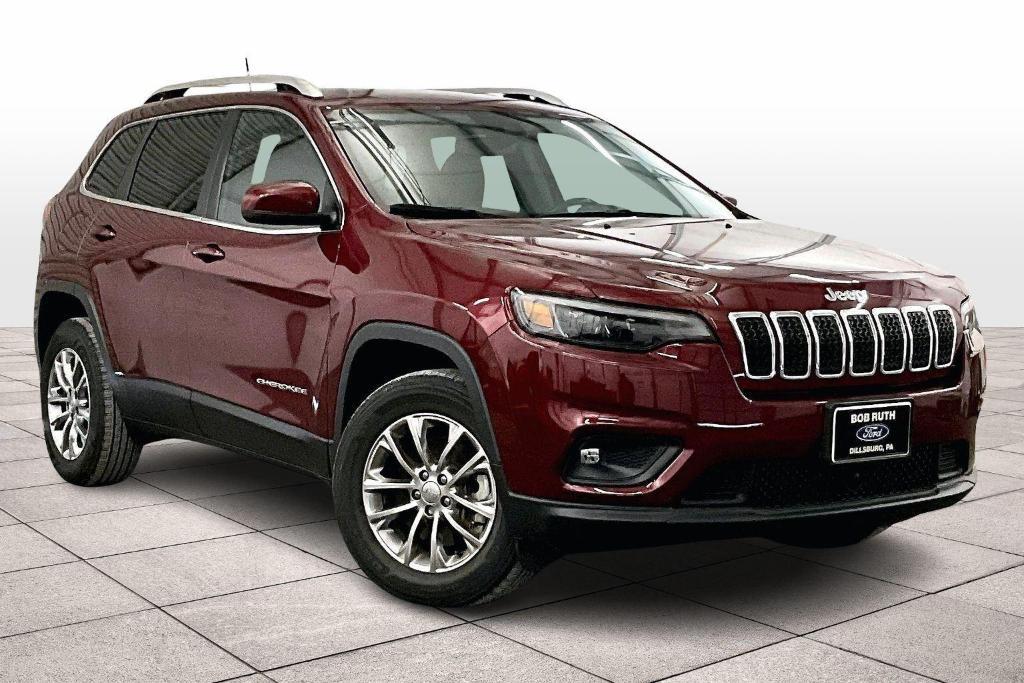 used 2021 Jeep Cherokee car, priced at $23,500
