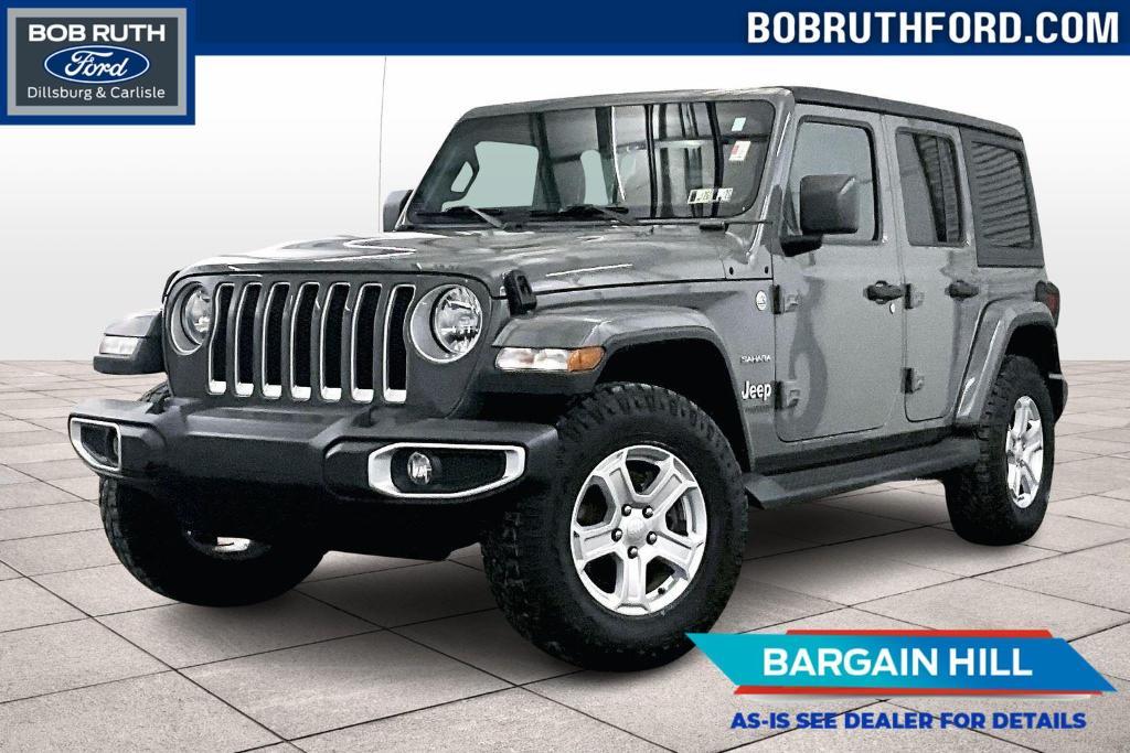 used 2021 Jeep Wrangler Unlimited car, priced at $20,488