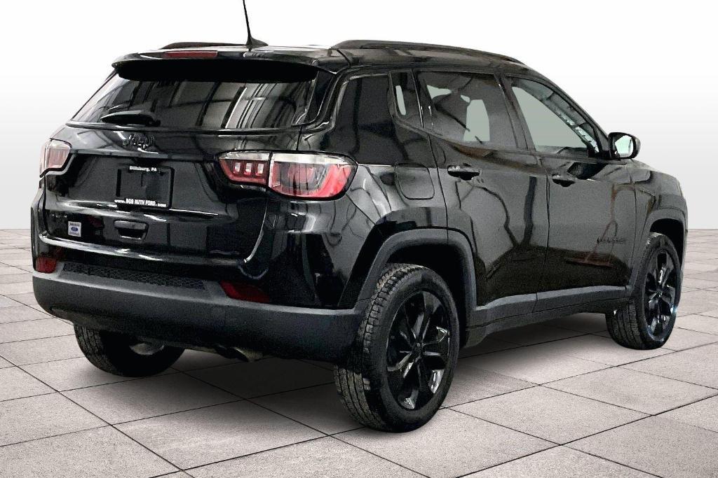 used 2020 Jeep Compass car, priced at $17,500