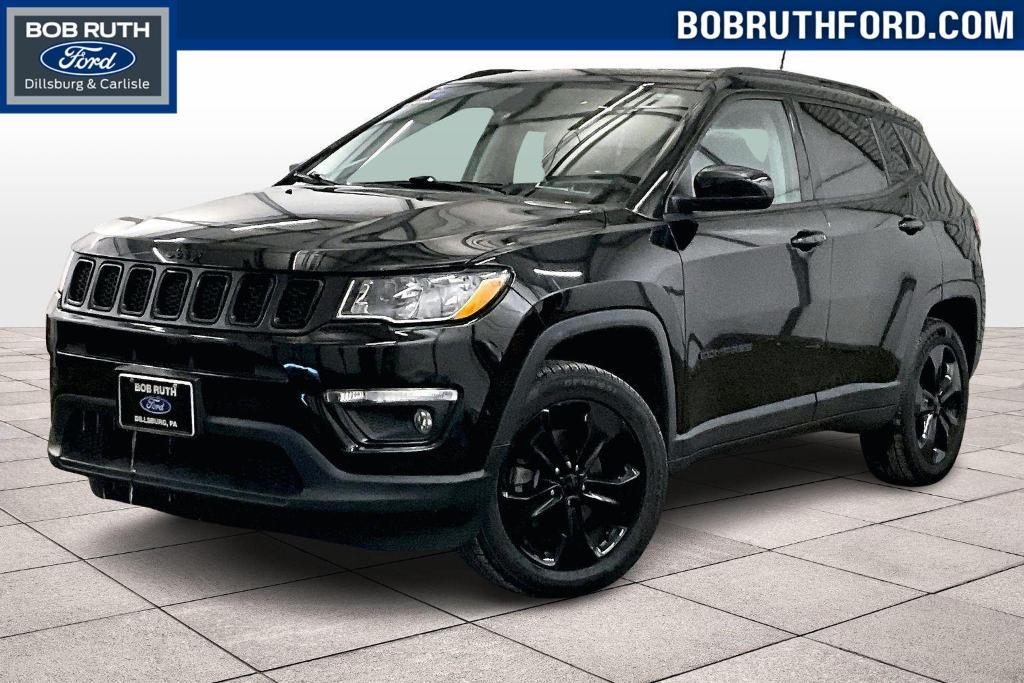 used 2020 Jeep Compass car, priced at $17,500